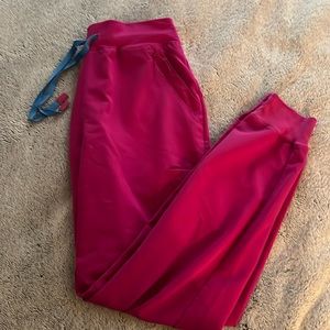 Zamora high waisted jogger scrub pant